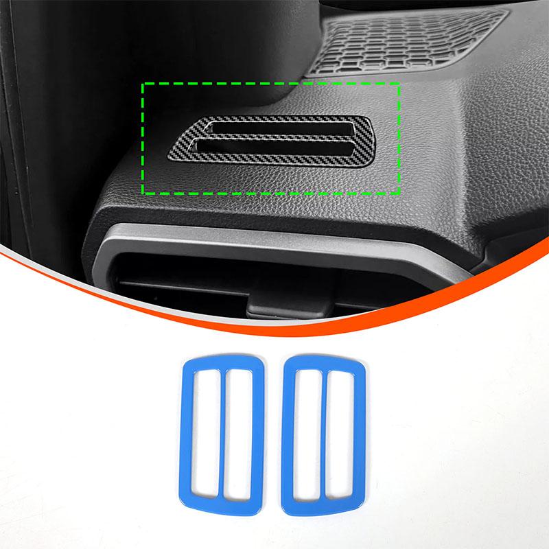ABS Carbon Fiber For Toyota Tacoma 2024-2025 Central Control Trument Panel Steering Wheel Door Handle Interior Accessories