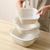 2/6/8Pcs Kitchen Sink Vegetable Drainer Fruit Basket For Fruit Washing Plastic Basin Vegetable Washing Basin Drain Basket Basin
