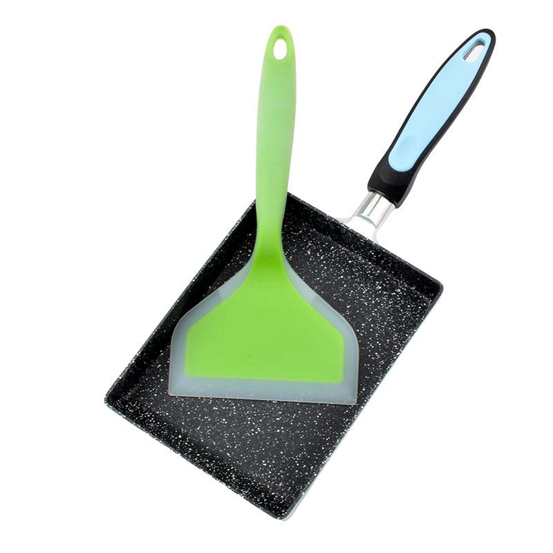 Wide Silicone Spatulas Beef Meat Egg Kitchen Scraper Pizza Shovel Non-stick Turners Food Lifters Home Cooking Utensils