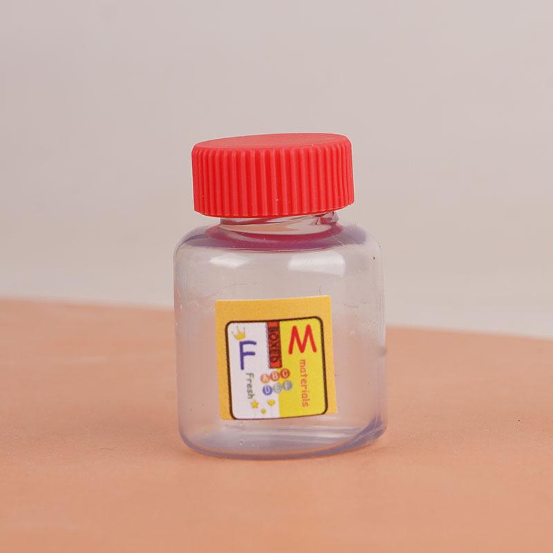 1/12 Dollhouse Kitchen Decorations, 10Pcs Miniature Empty Candy Jars, Simulation Snack Bottle Pretend Play Toys