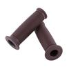 1 Pair of 22mm/25mm   Motorcycle Handlebars Vintage Hand Grips Black
