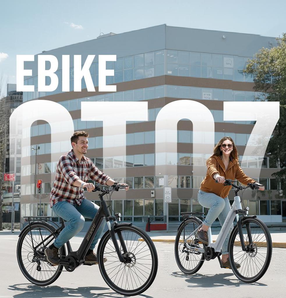Electric Bicycle ONESPORT OT07 250W Motor City Electric Bike Top Speed 25Km/h 36V 14AH Max Range 90Km Load 150Kg