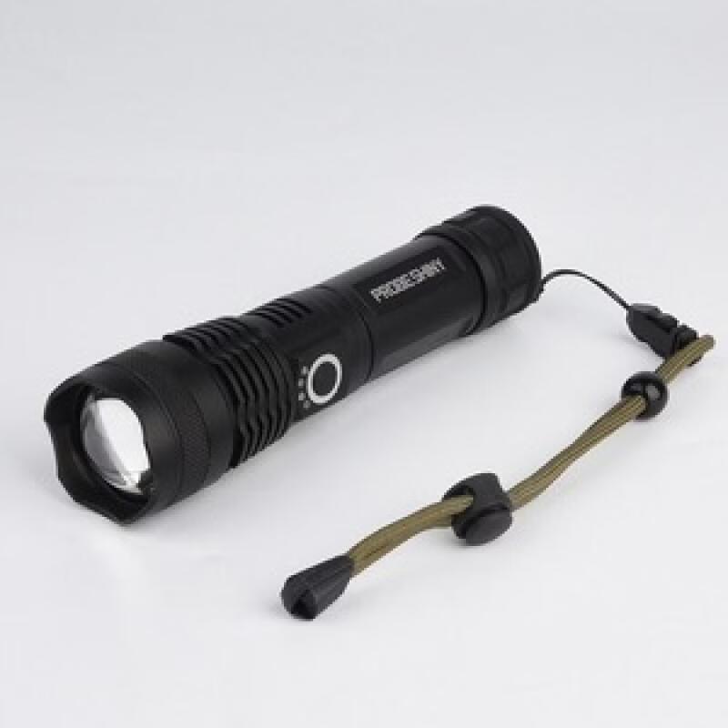 High-Power USB Rechargeable LED Flashlight