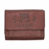 [WACHIFIELD] Dayan the Cat Genuine Leather Compact Minimalist Style Small Wallet