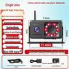 360° Panoramic Truck Dashcam with Four-Way Monitoring, HD Full-Color Night Vision, and Reversing Camera for 12V/24V Systems.