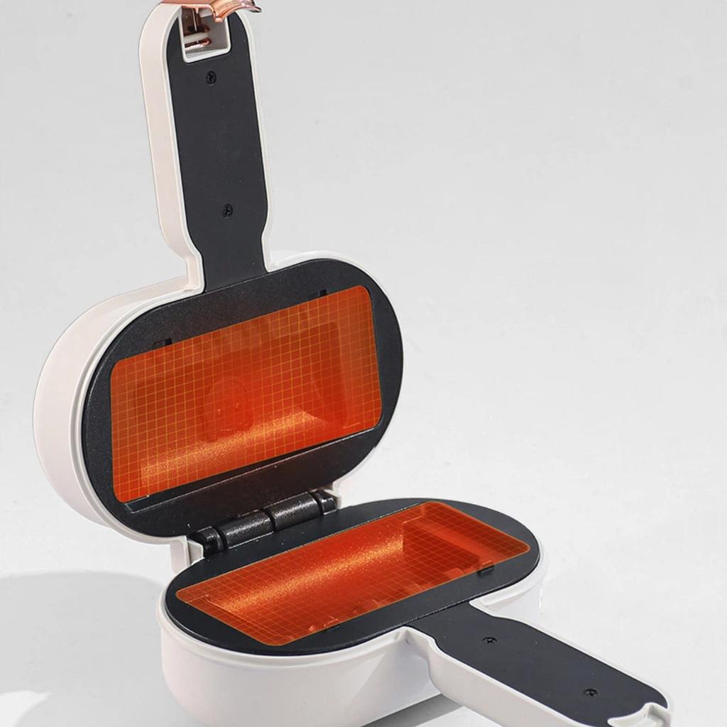 Compact Multifunctional Breakfast Maker, Mini Sandwich Panini Toast Grill Hot Dog Machine for Kitchen