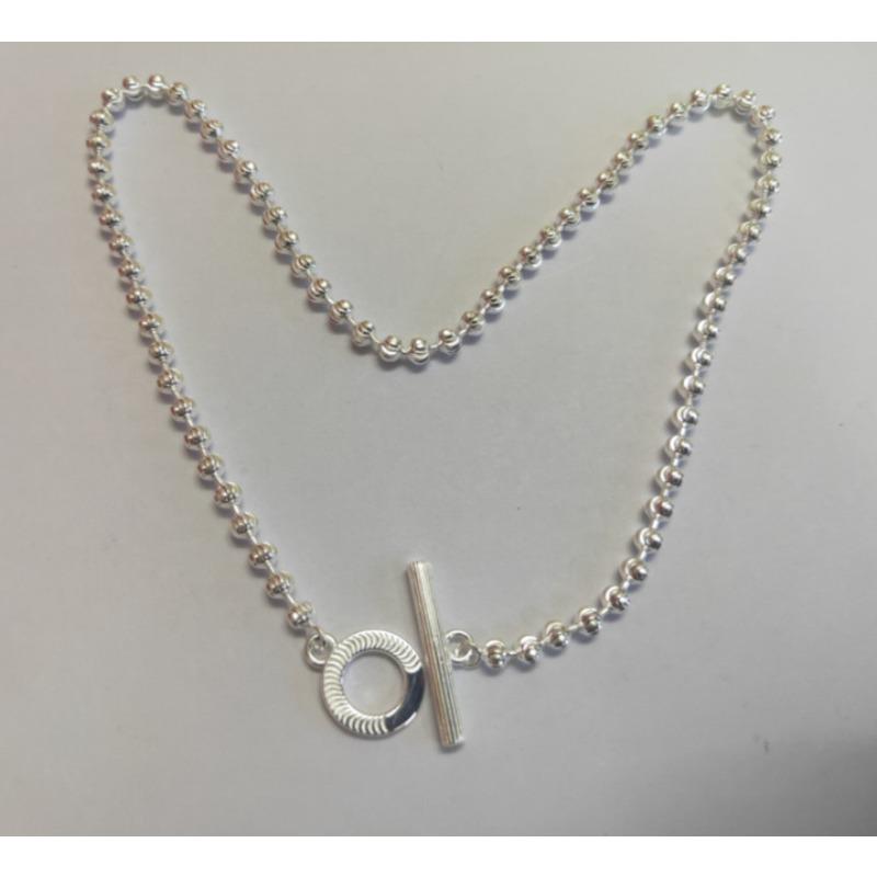 

Ожерелье из стерлингового серебра S925 с пряжкой Ins Windmill Flower, универсальный дизайн, высококачественная цепочка для свитера в холодную погоду 925