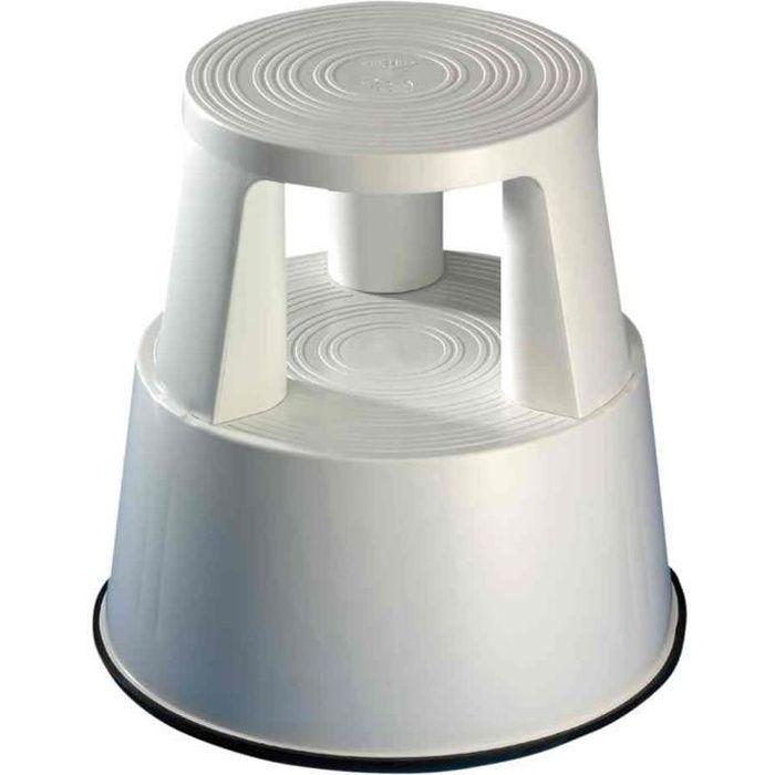 Tabouret marchepied - WEDO - Plastique - Gris - Capacité de charge 150 kg