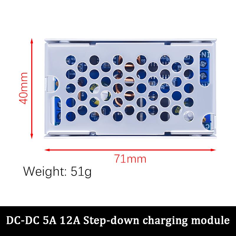 11V/11V to 1V 1A DC-DC Step down Power Supply Buck Converter Adjustable USB Charging Module for Phone Replacement of LM1196S