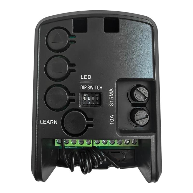 

Premium 220V Motor Control Board 433MHz Remote Transmitter for Automatic Garage Door Roller Shutters & Auto Gate