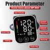 Voice Arm Tonometer Medical Blood Pressure Monitor Heart Rate Sphygmomanometer Digital Upper Tensiometers Meter Cuff