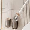 Household Toilet Brush with Holder Long Handled Wall Hanging Toilet Brush WC Cleaning Brush Bathroom Toilet Cleaning Tools