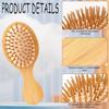 Low Moq Mini Brush Bulk Pocket Travel Small brush Long Short Wet Dry Hair Scalp Massage Gifts for Wedding