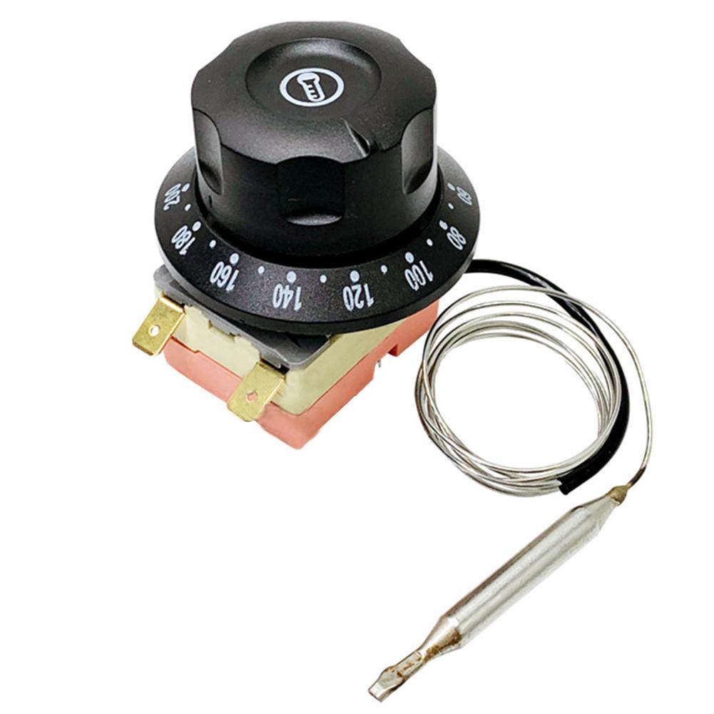 Metal Plastic Oven Thermostat Adjustable Temperature