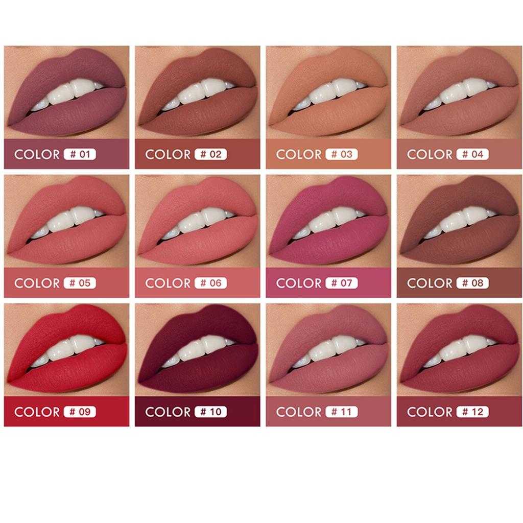 2-in-1 Lipstick & Gloss Hybrid with Matte Finish | All-Day Festival Makeup for Casual, Work & Celebration
