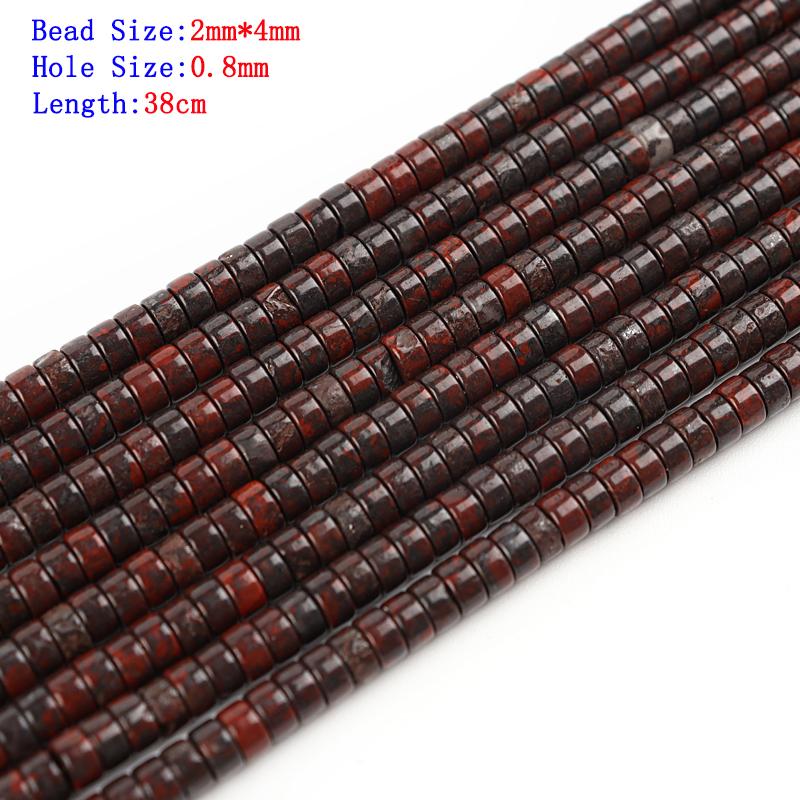 1strand 4/6/8/10mm Natural Stone Flat Beads Druzy Quartz Crystal Loose Spacer DIY Bracelet Necklace Fashion Jewelry