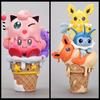 Pokemon, Ice Cream Series, Pikachu, Wonderful Frog Seed, Kodak Duck, Snorlax, Boxed Doll
