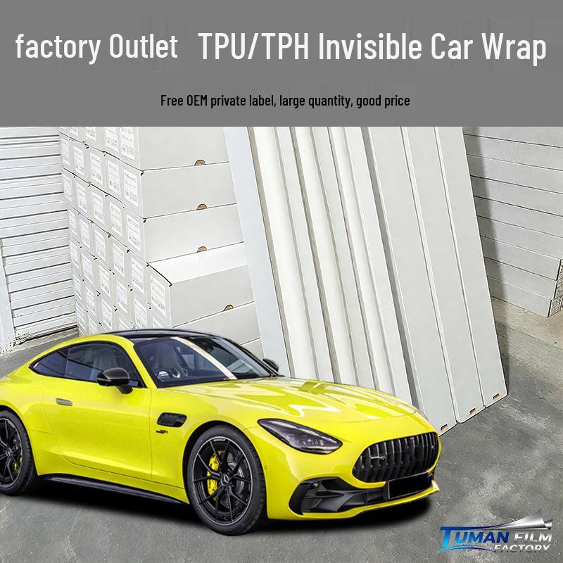 TPU Transparent Car Paint Protection Film - Instant Repair & Full Coverage