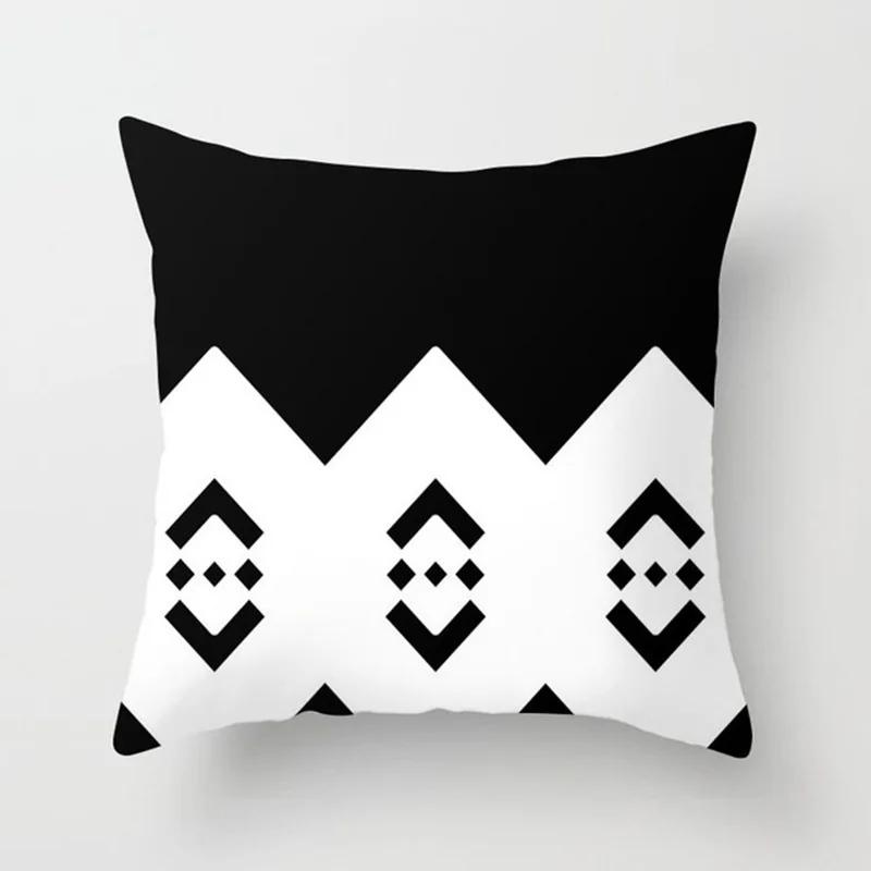 Black Pillow Galaxy Planet Cushion Cover Space   Pillowcase Soft  High-quality Home Decor