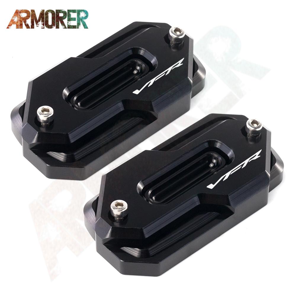 VFR1200X Crosstourer Motorcycle Brake Fluid Fuel Reservoir Tank Cover Cap For Honda VFR800  X VFR 800 800F VFR800X