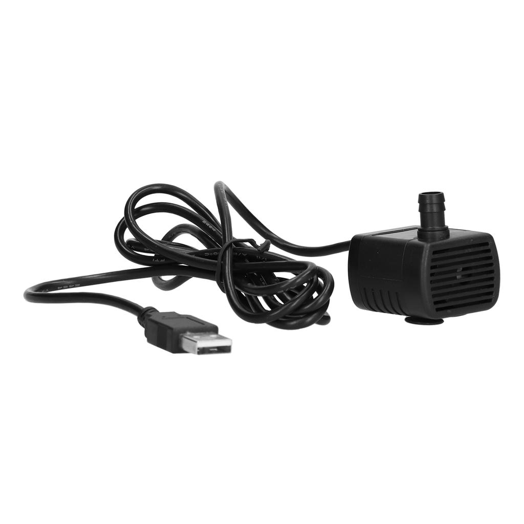 Pompa wodna Bezszczotkowa wtyczka USB Mini pompa głębinowa z przyssawką DC12V 200L/H 150cm Lift