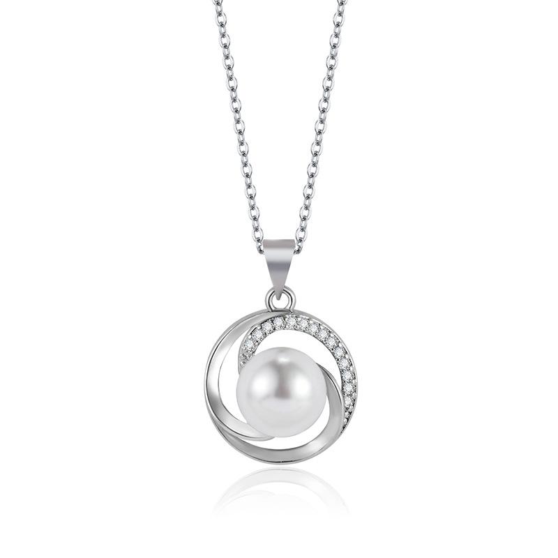 925 Sterling Silver Necklace Pendant Dolphin High Quality Chain For Women Luxury Fashion Wedding Engagement Jewelry Party GiftsGood Product