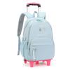 Children Rolling Backpacks School Bags for Girls Trolley Backpack with Wheels Waterproof School Bag Student Wheeled Backpack