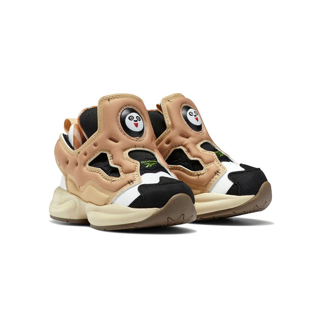 Reebok Kung Fu Panda x InstaPump Fury TD Po Baby Sneakers Tan Black White GZ8642