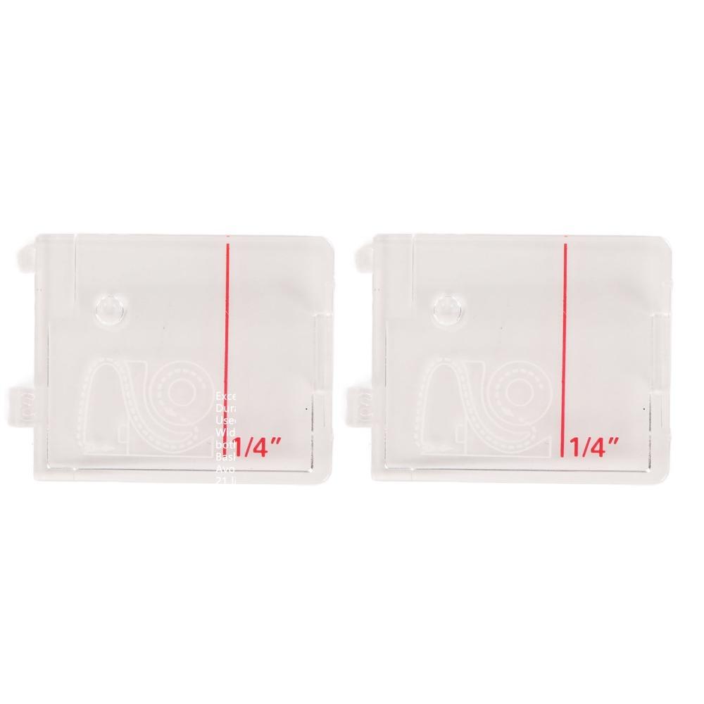 

Transparent Bobbin Cover Plate High Accuracy Heavy Duty Bobbin Cover Slide Plate Universal Fit ABS Bobbin Hook Cover Plate