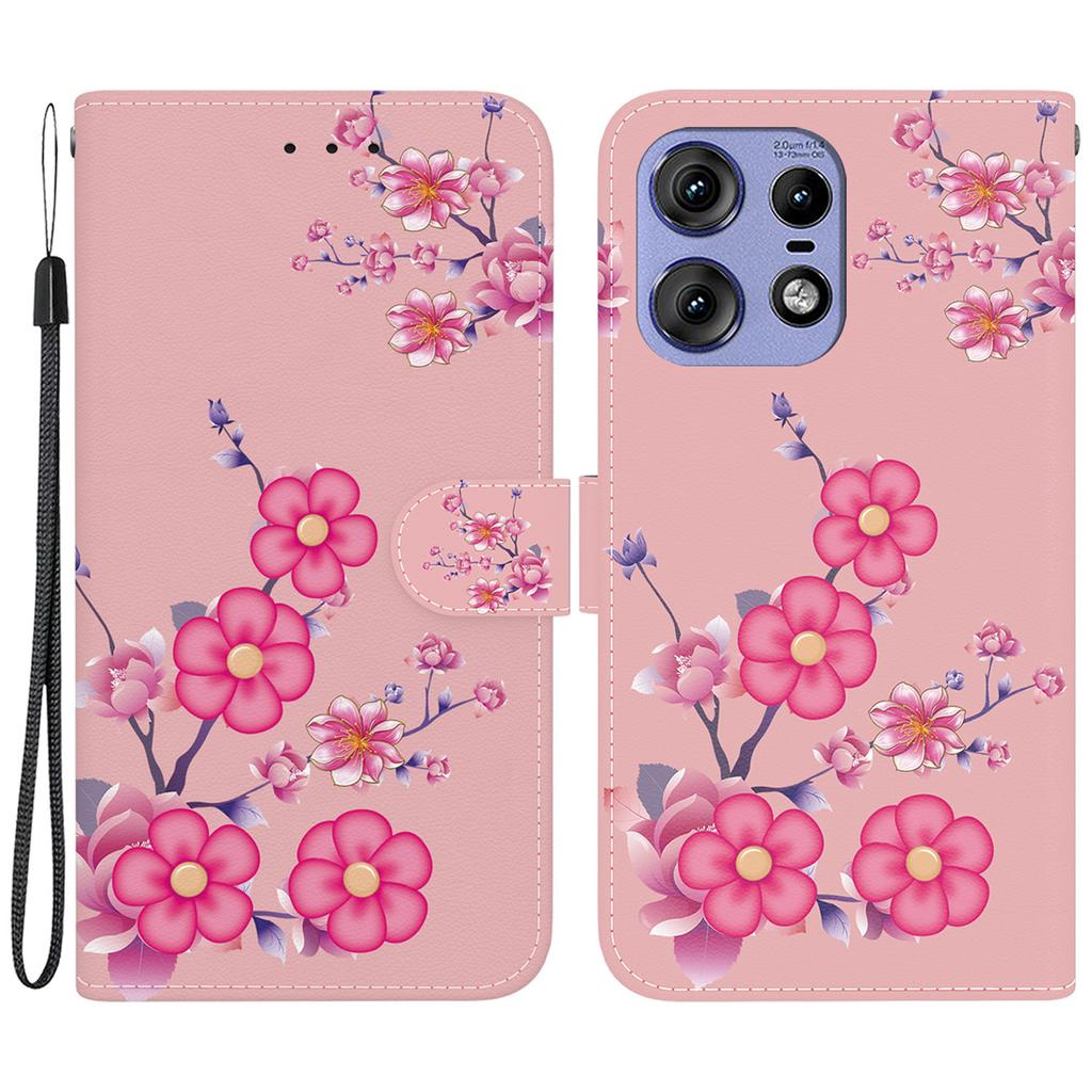 For Motorola Edge 50 5G/Edge 50 Pro 5G Case Wallet Stand Pattern Printing Leather Cover