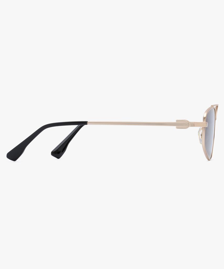 Likkeullou Rc Stainless Steel Gb97 Sunglasses Gold