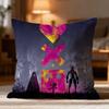Popular L-LLove Death & Robots Cushion Cover Soft Washable Pillow Case Multi-Scene for Couch Bed Travel Office Use