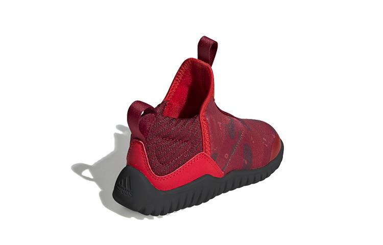 adidas Rapidazen I Low Top Toddler Shoes Red Black Infant And Toddler EE9330