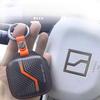 For Zeekr 001/009/X Bluetooth Key Case Geek Leather Key Protective Case Interior Decoration Car Accessories Modification Tools
