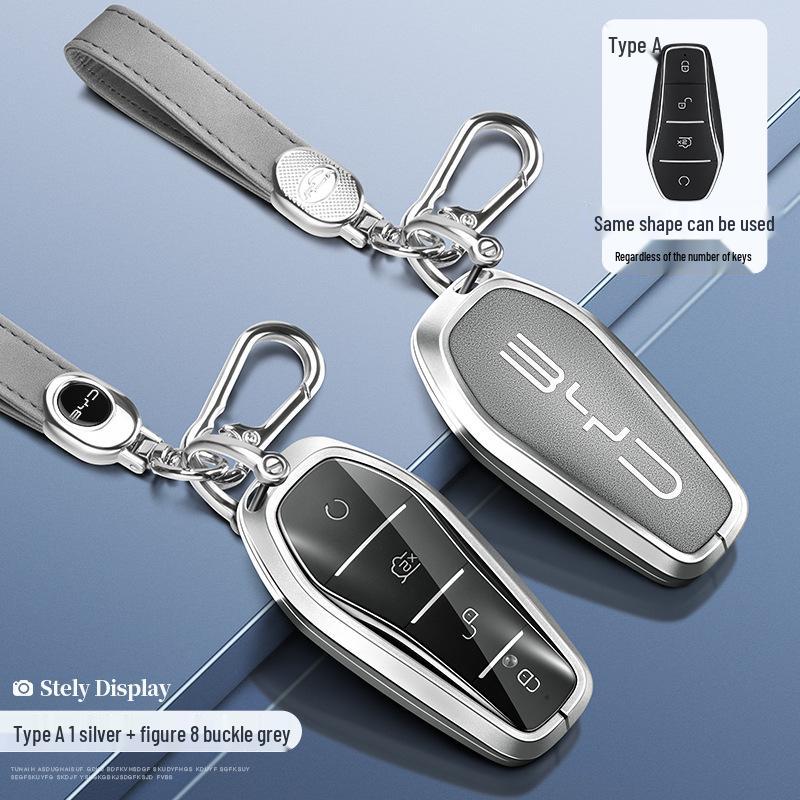 2023 New BYD Key Case for Han, Song Plus, Dolphin, Qin, Sea Lion, Yuan, Tang, and Seagull Models