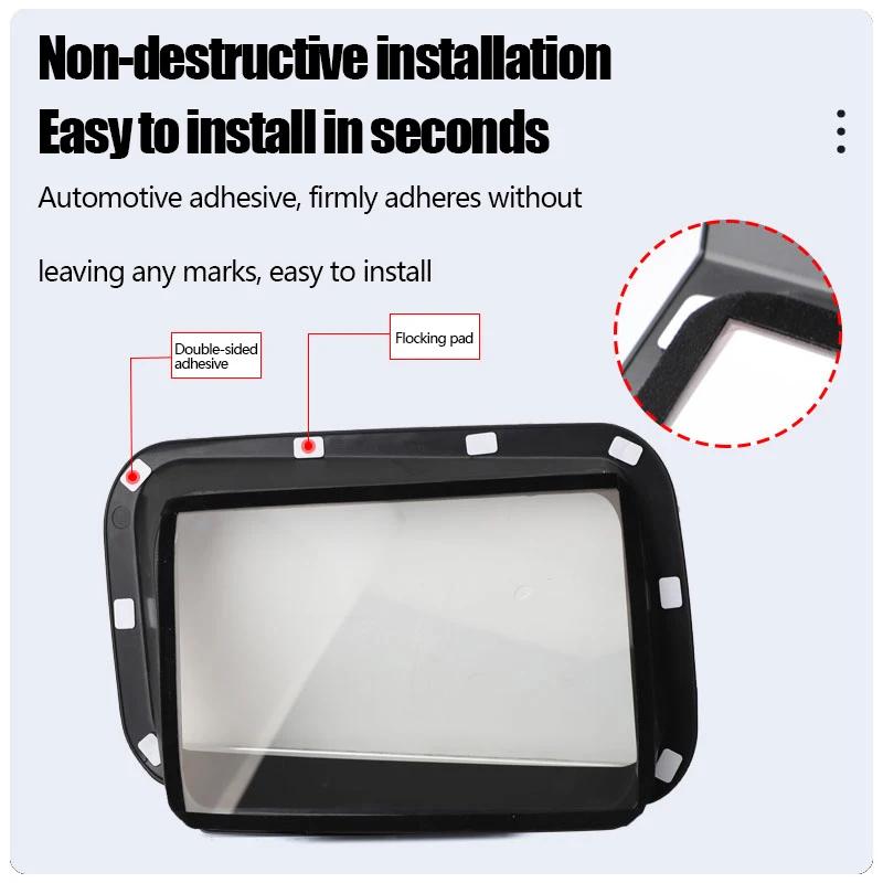 Geeignet für BMW 7er Reihe G70 i7 2025 2025 2025 HUD Schutzabdeckung Head-Up-Display Schutz Zubehör Modifikationszubehör