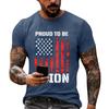 Men's Loose Fit Short Sleeve Casual T Shirt Labor Day Printed Graphic Tee Crew Neck Comfortable Top for Everyday Wear