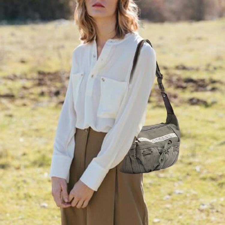 Shoulder Bag for Women Retro Canvas Clutch Purses Simple Purse Handbag with Zipper Closure Evening Crossbody Bag Purse