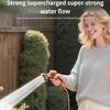Hose Water Sprayer Adjustable Car Washer 8 Sprayer Pattern Sprayer Portable High Pressure Sprinkler Nozzle Garden Water
