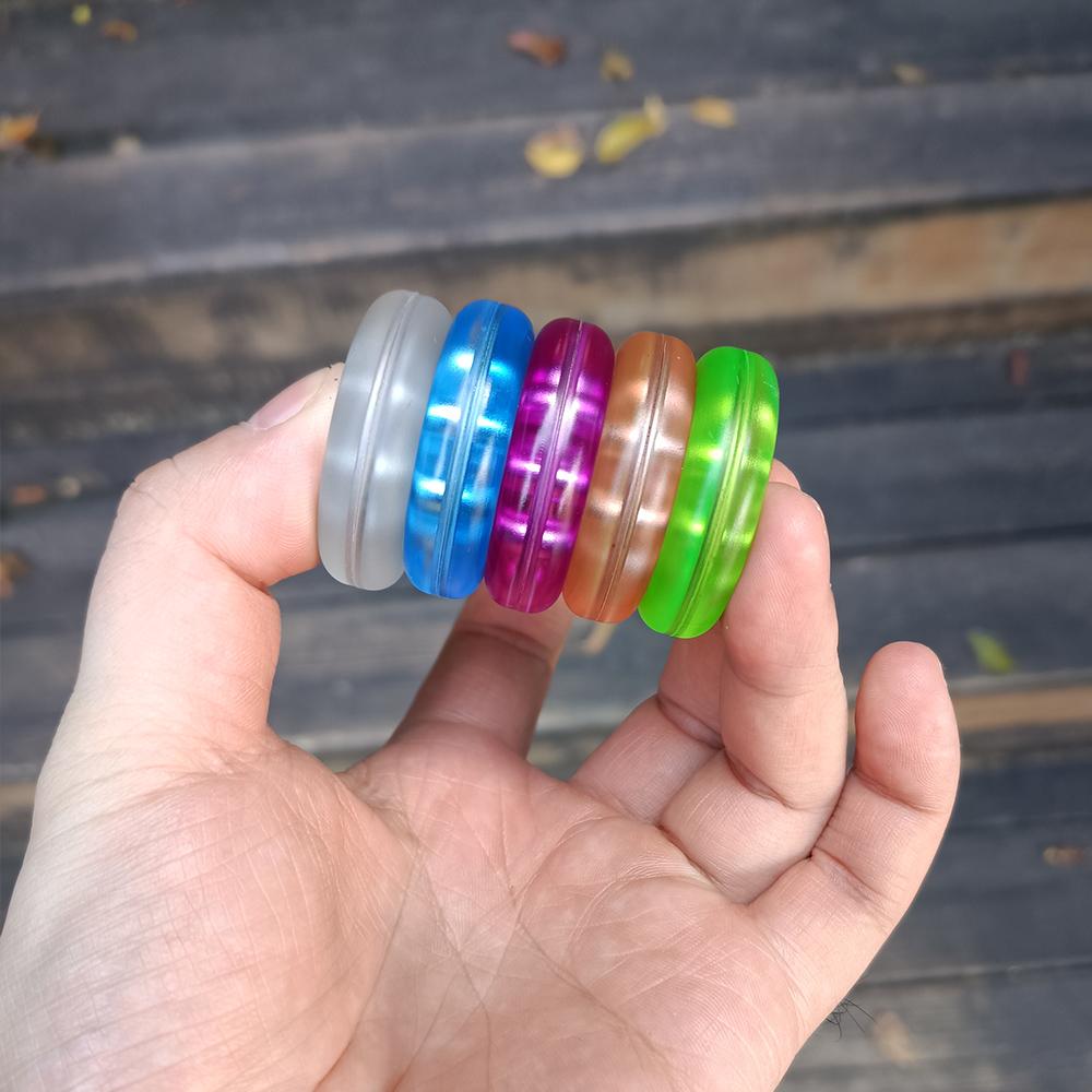 Colorful Pei Material Fidget Spinner Adult Edc Sensory Toys  Anti-Stress Toys Adhd Hand Crank Gyroscope To