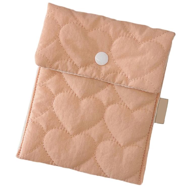 Sanitary Napkin Storage Bag,Portable Reusable Menstrual Pads Pouch for Women Feminine Care,Tampons Holder for Purse