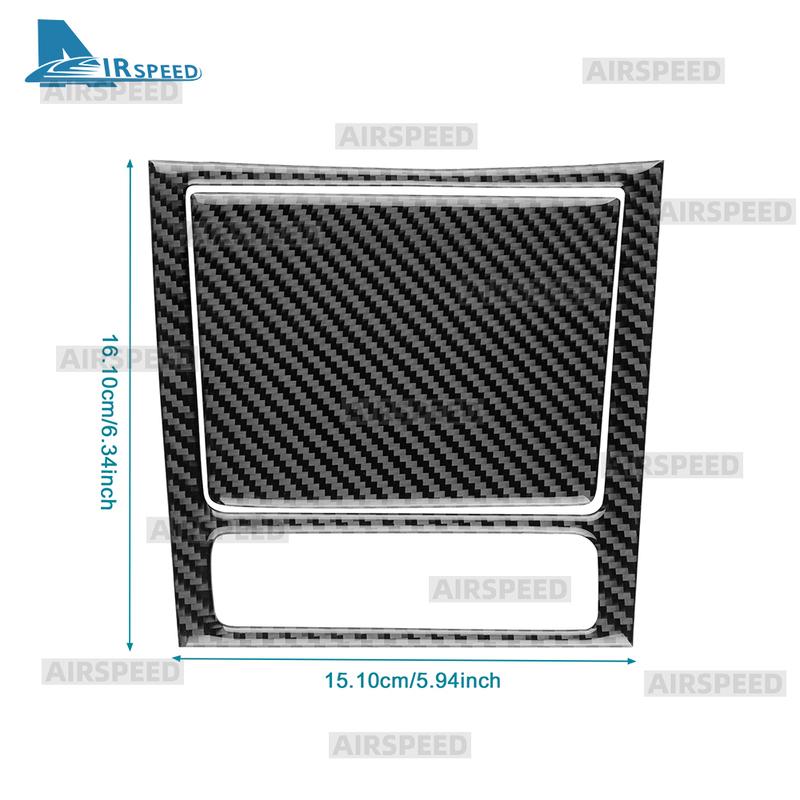 Real Soft Carbon Fiber Sticker for Volkswagen Scirocco 2008 2009 2010 2011 2012 2013 2014 2015 2016 2017 2018 Car Console Panel