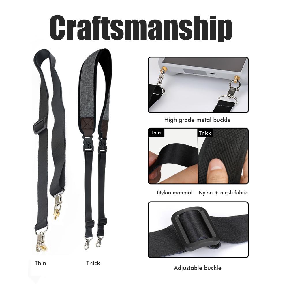 Verstellbares Schlüsselband Nackengurt für Mini 3 Pro Sicherheit Bequem Einfach zu installieren Drohnen-Schlüsselband