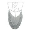 Punk Party Mask Alloy Chain Headwear for Nightclub Dance Party Hair Accessories Head Chain