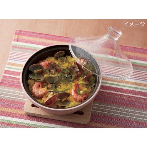 TAMAKI Seracook Steamer with Glass Lid, Small, Green, T-696477