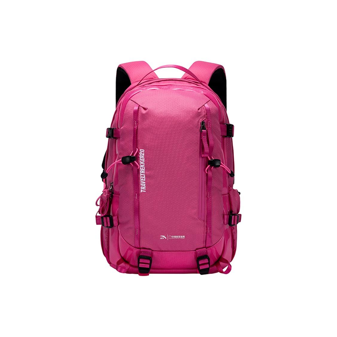 Anta China National Geography TT20 Baichuan 19L Travel Convenient Practical Mountaineering Backpack Outdoor Bag Unisex Backpack 192546163D-2 Light Pink