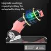 Cordless Electric Scissors 3.6V Re Able Cardboard Box Cutter Fabric Scissor with Spare Blade   Lock & LED Light for Leather Carpet Plast