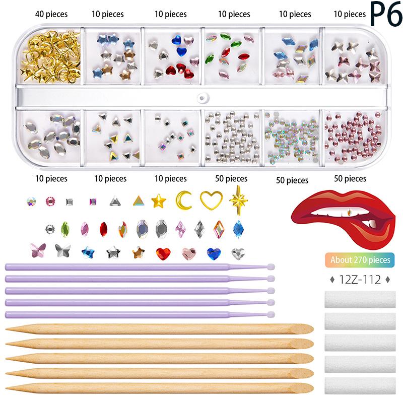 New 1Set Dental Tooth Gems Crystal Diamond Ornament Diy Tools Various Shapes Color Teeth Jewelry Denture Jewelry Decoration