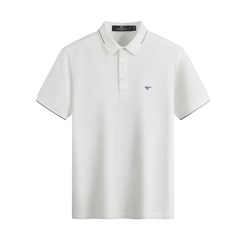 SEPTWOLVES Modal Summer Casual Men's Polo Shirt