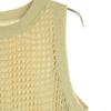 TODAYFUL No sleeve Mesh knit Long dress 38 beige Women Used
